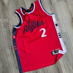 MENS KAWHI LEONARD LOS ANGELES CLIPPERS JERSEY XL